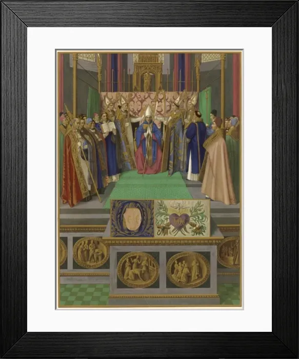 Framed Print : St Nicolas / Myra / Fouquet Framed Print : St Nicolas / Myra / Fouquet