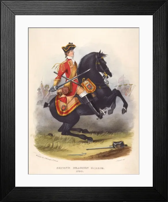 Framed Print : Military / Dress / 18th Cent Framed Print : Military / Dress / 18th Cent
