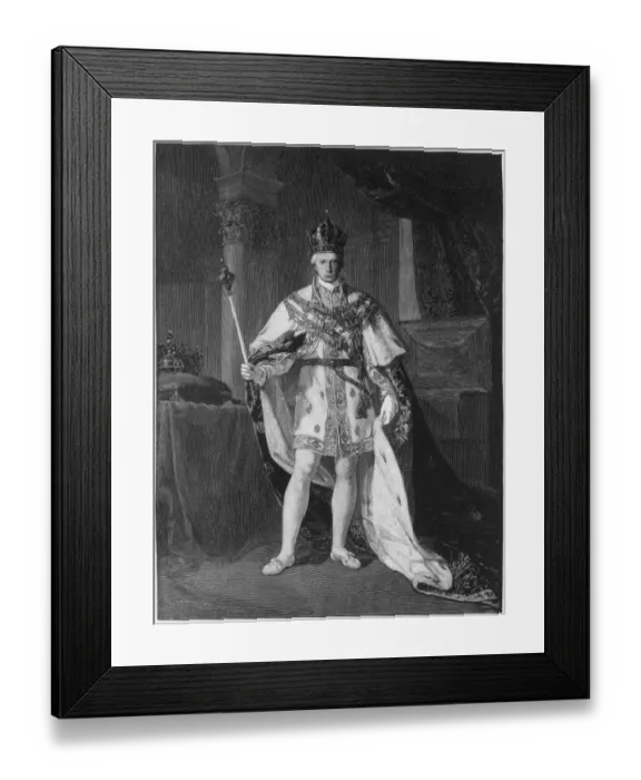Framed Print : Franz Ii / Hre / Austria Kup Framed Print : Franz Ii / Hre / Austria Kup