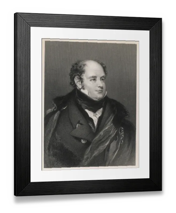 Framed Print : Sir John Franklin 2 Framed Print : Sir John Franklin 2