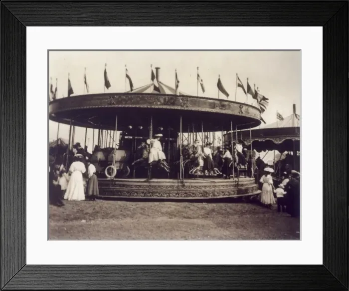 Framed Print : Carousel Hampstead Framed Print : Carousel Hampstead