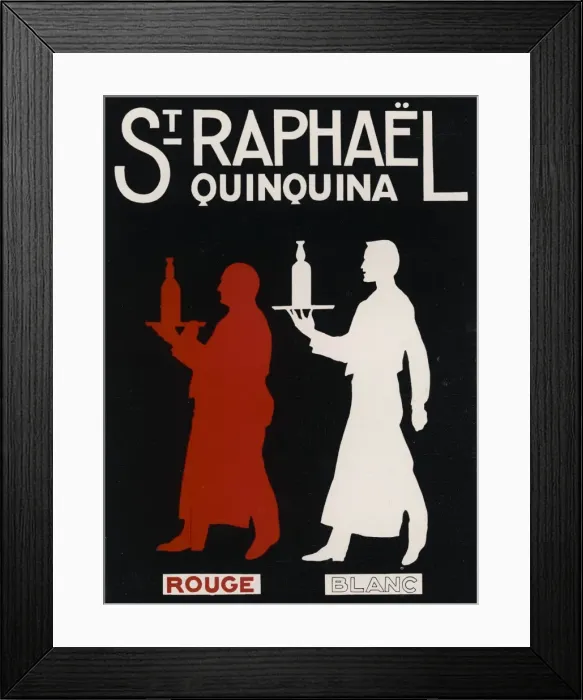 Framed Print : Advert for St Raphael Framed Print : Advert for St Raphael