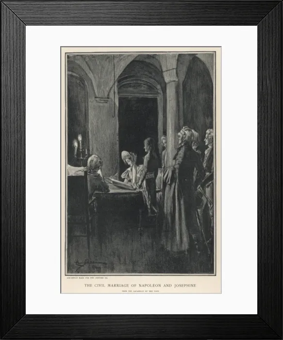 Framed Print : N Weds Josephine Framed Print : N Weds Josephine