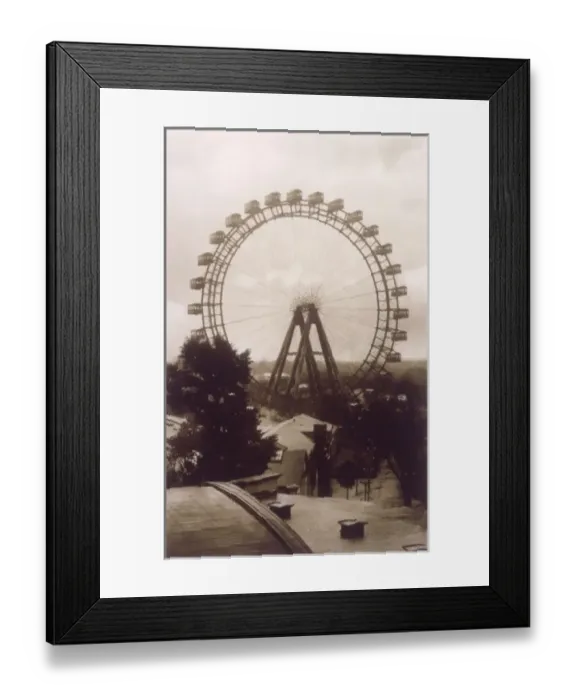 Framed Print : Big Wheel, Vienna Framed Print : Big Wheel, Vienna
