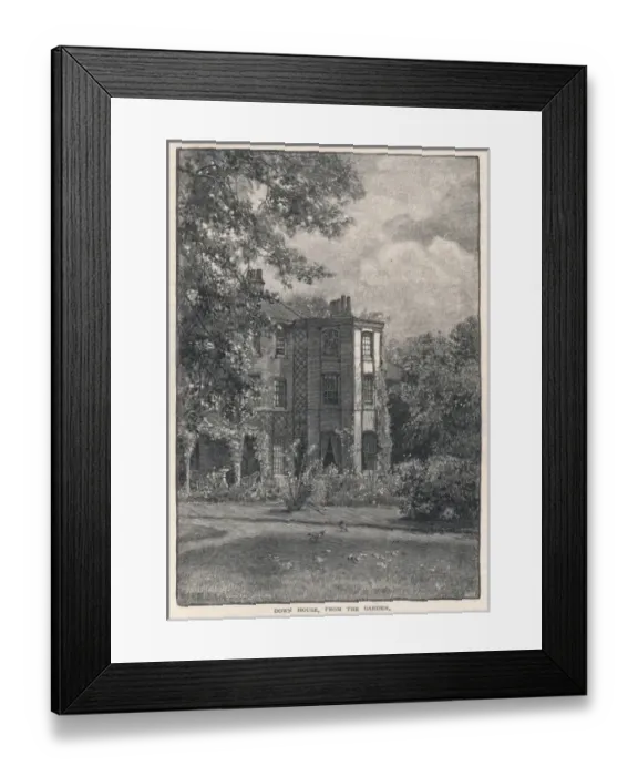 Framed Print : Darwin / Down House / Garden Framed Print : Darwin / Down House / Garden