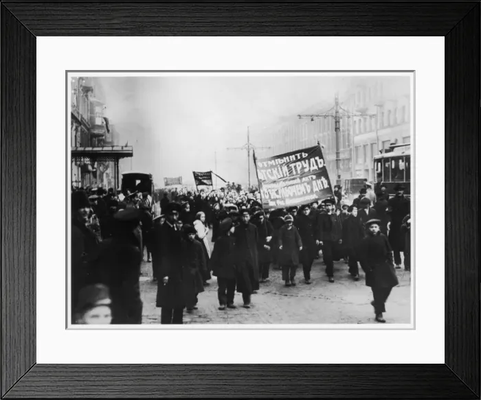 Framed Print : Child Labour Demo. 1917 Framed Print : Child Labour Demo. 1917