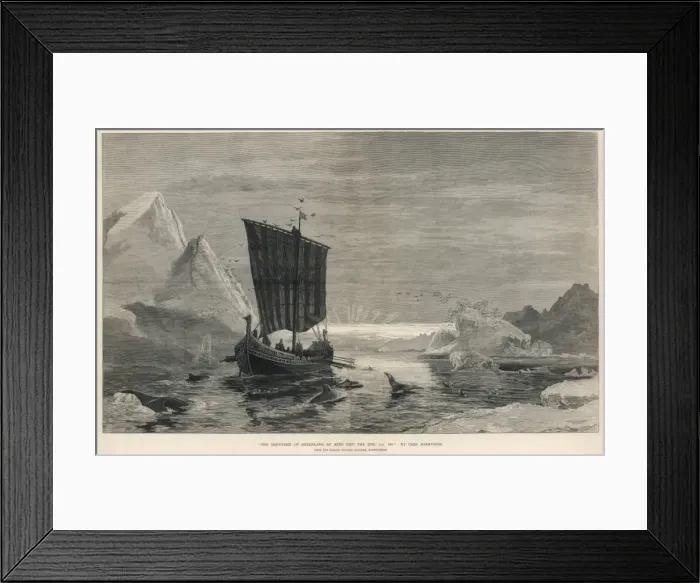 Framed Print : Viking Ship Framed Print : Viking Ship