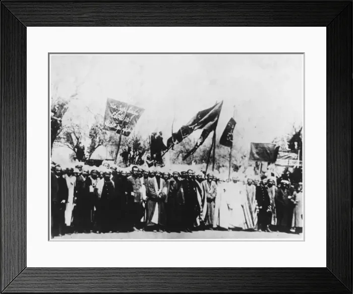 Framed Print : Samarkand Demonstration Framed Print : Samarkand Demonstration