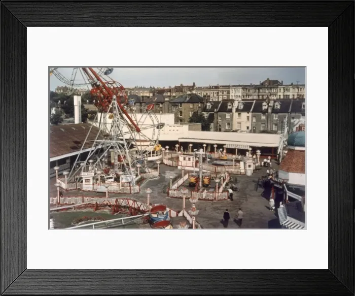 Framed Print : Dreamland Amusement Park Framed Print : Dreamland Amusement Park