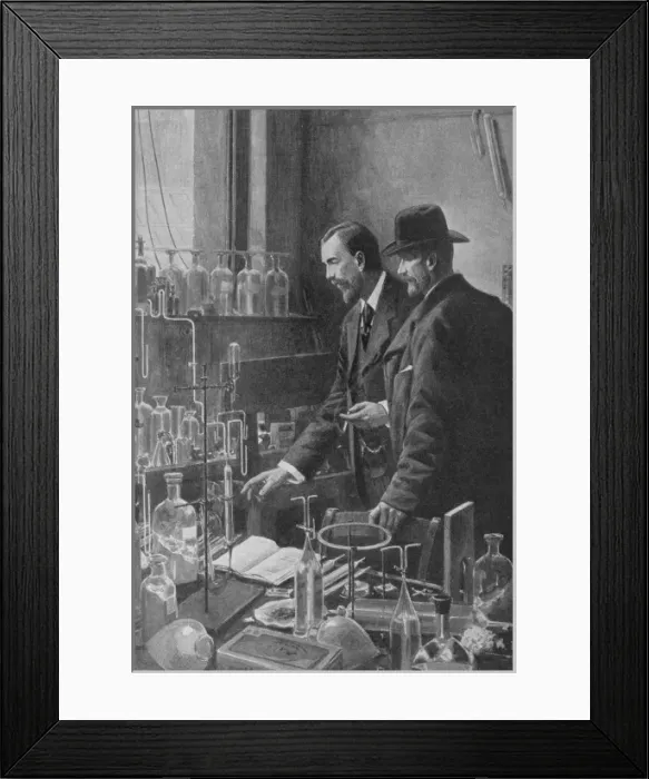Framed Print : William Ramsay / Harmswrth Framed Print : William Ramsay / Harmswrth