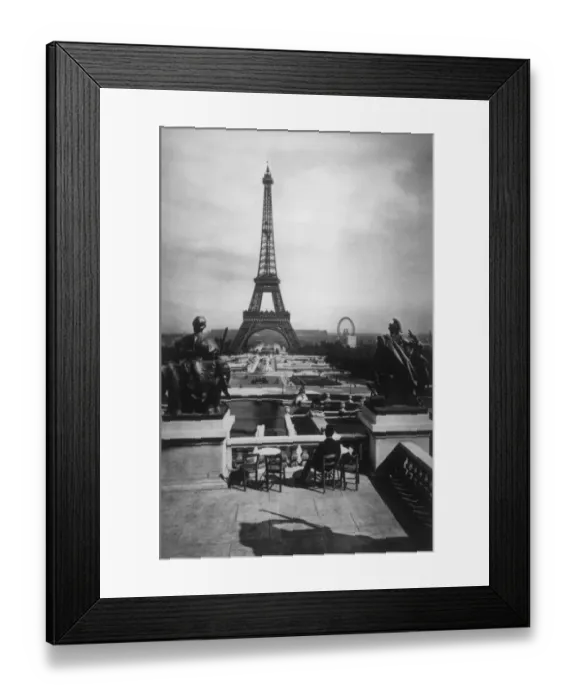 Framed Print : Paris / Eiffel Tower C1910 Framed Print : Paris / Eiffel Tower C1910