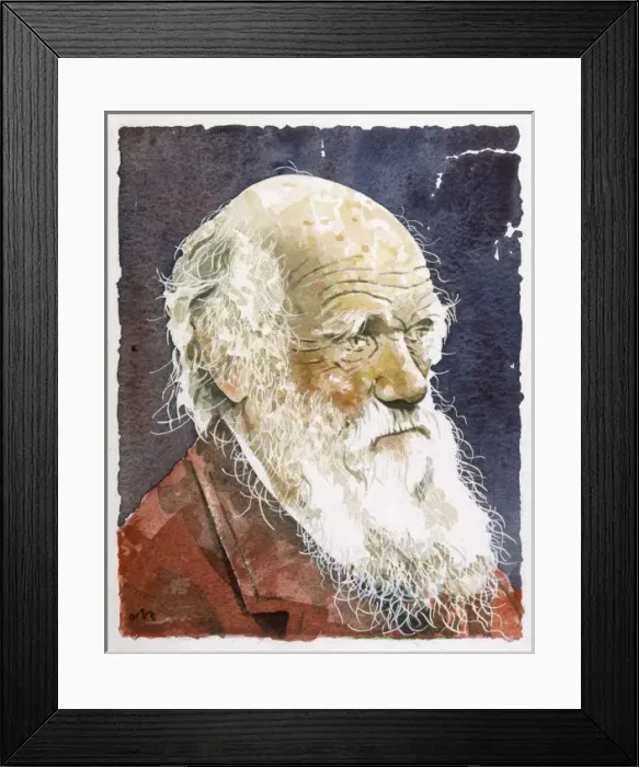 Framed Print : Charles Darwin Framed Print : Charles Darwin