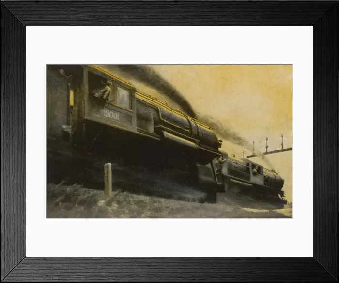 Framed Print : Transport / Rail / USA Framed Print : Transport / Rail / USA