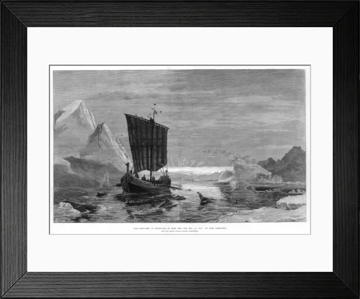 Framed Print : Eric the Red Sails Framed Print : Eric the Red Sails