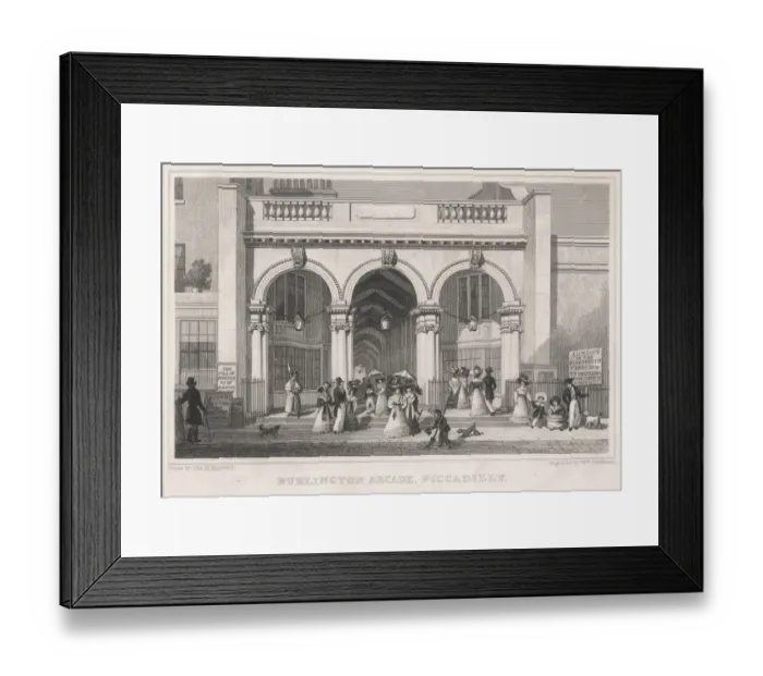 Framed Print : London / Burlington Arcade Framed Print : London / Burlington Arcade