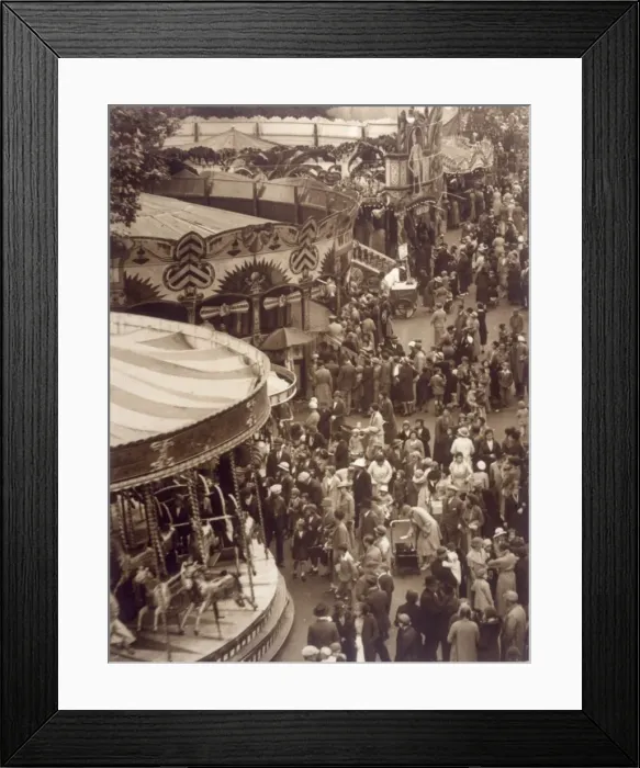 Framed Print : St Giles Fair, 1936