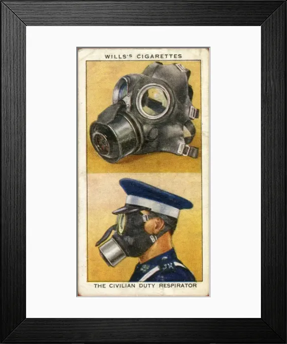 Framed Print : Ww2 Gas Masks Framed Print : Ww2 Gas Masks