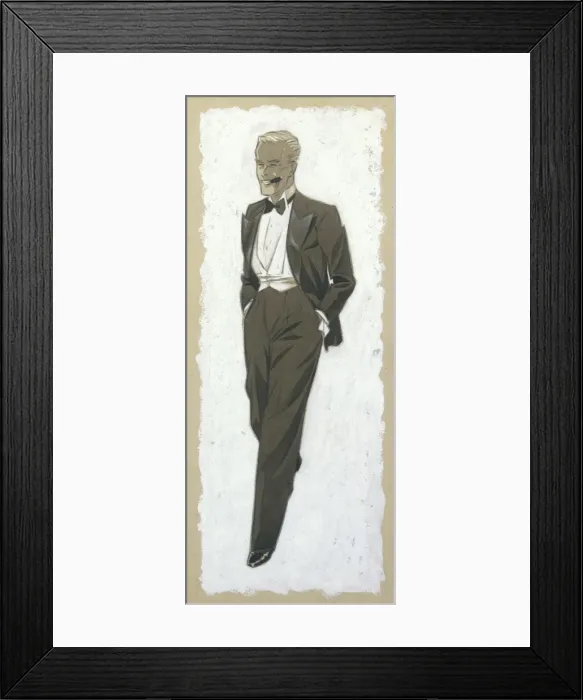 Framed Print : Dryden / Menswear / 197 Framed Print : Dryden / Menswear / 197