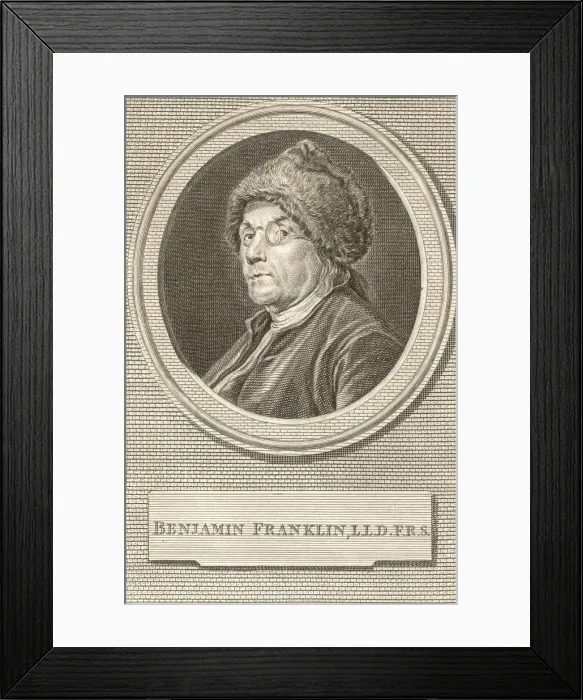 Framed Print : Franklin / Cook Framed Print : Franklin / Cook