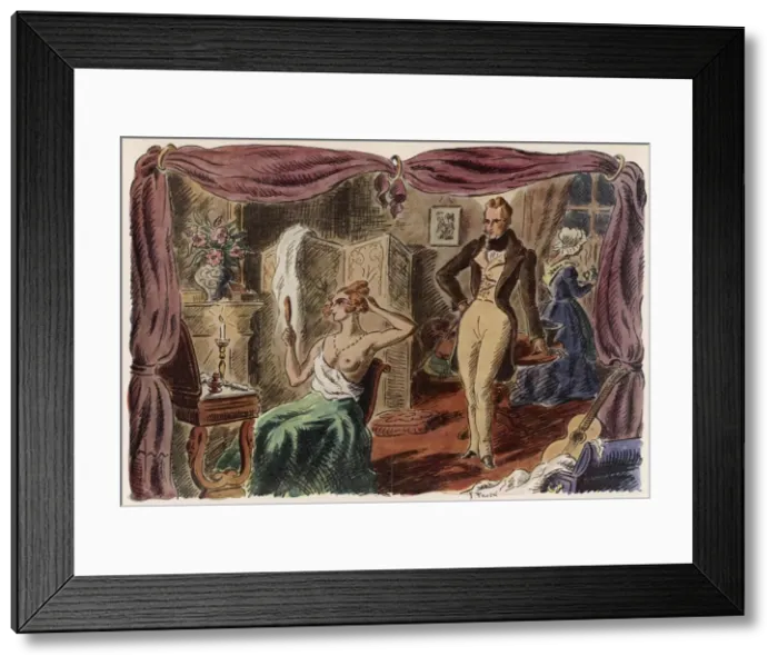 Framed Print : De Vigny & Dorval Framed Print : De Vigny & Dorval