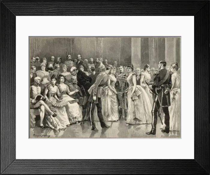 Framed Print : Buckingham Palace Ball Framed Print : Buckingham Palace Ball