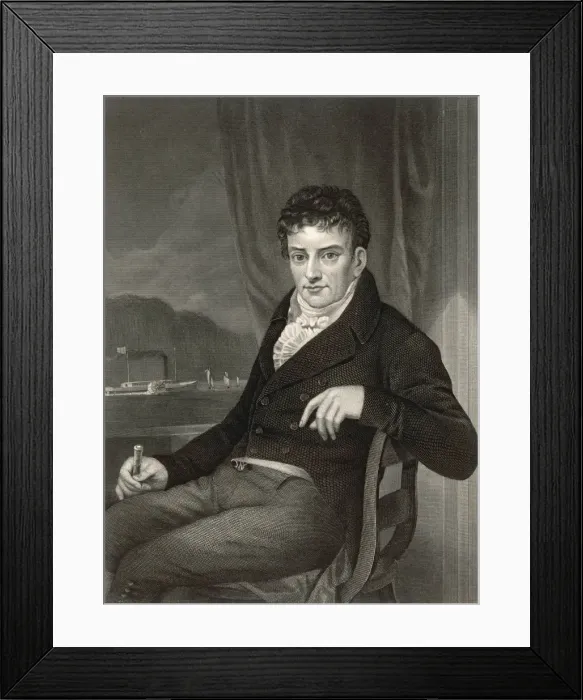 Framed Print : Robert Fulton / Chappel Framed Print : Robert Fulton / Chappel
