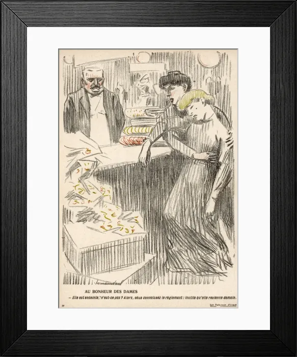 Framed Print : Dismissed for Pregnancy Framed Print : Dismissed for Pregnancy