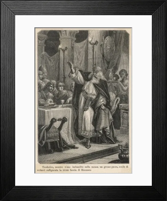 Framed Print : Events / Italy / Theodoric Framed Print : Events / Italy / Theodoric