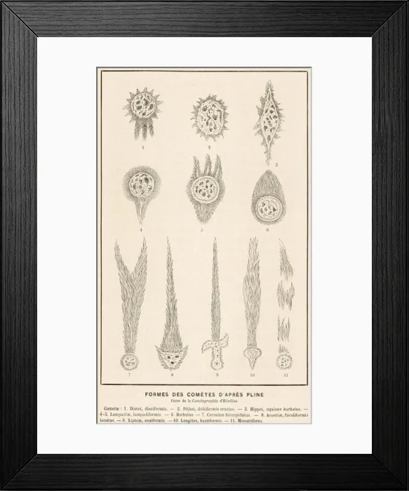 Framed Print : Comets of 1st Century Framed Print : Comets of 1st Century