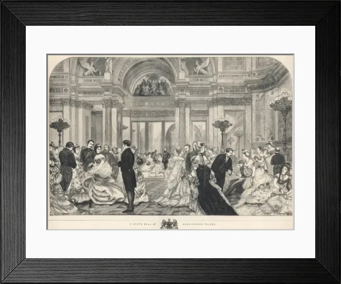 Framed Print : Buckingham Palace Ball Framed Print : Buckingham Palace Ball
