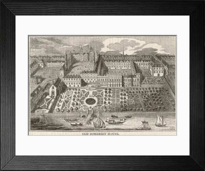 Framed Print : London / Somerset House Framed Print : London / Somerset House