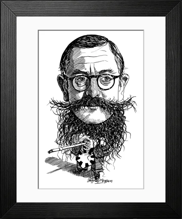 Framed Print : William Empson / Morgan Framed Print : William Empson / Morgan