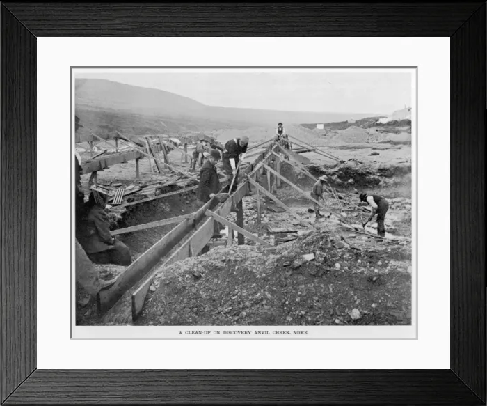 Framed Print : Klondike / Hegg / 1900 Framed Print : Klondike / Hegg / 1900
