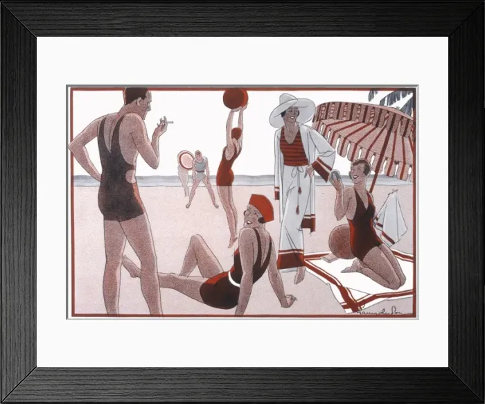 Framed Print : Swimwear Advert / 1934 Framed Print : Swimwear Advert / 1934