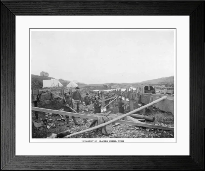 Framed Print : Klondike / Hegg / 1900 Framed Print : Klondike / Hegg / 1900