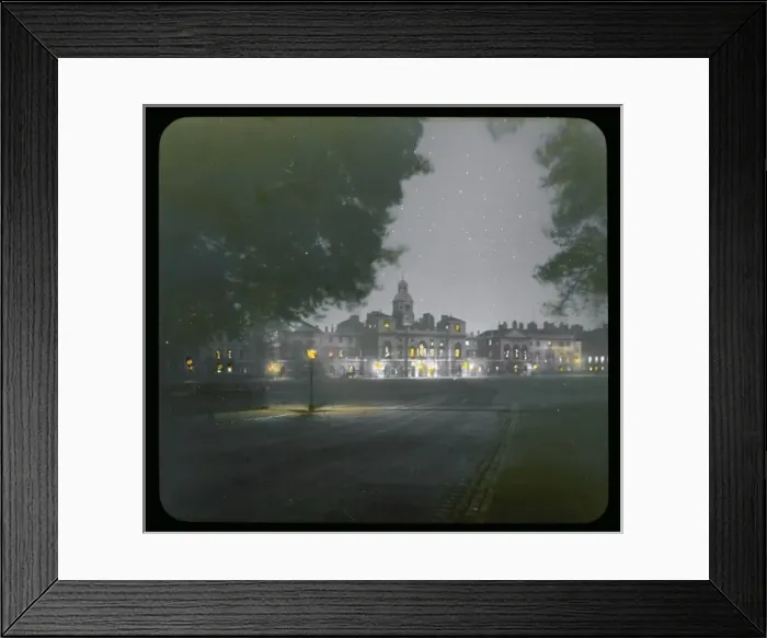 Framed Print : Whitehall / Lantern Slide Framed Print : Whitehall / Lantern Slide