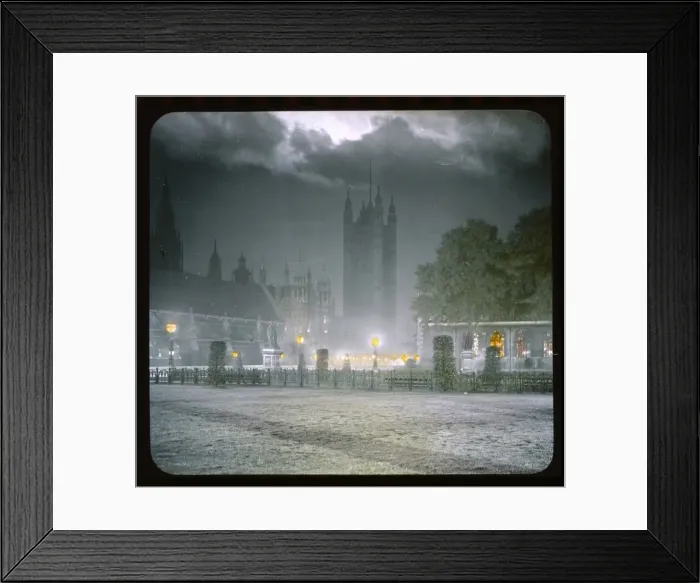 Framed Print : Parliament / Lantern Slide Framed Print : Parliament / Lantern Slide