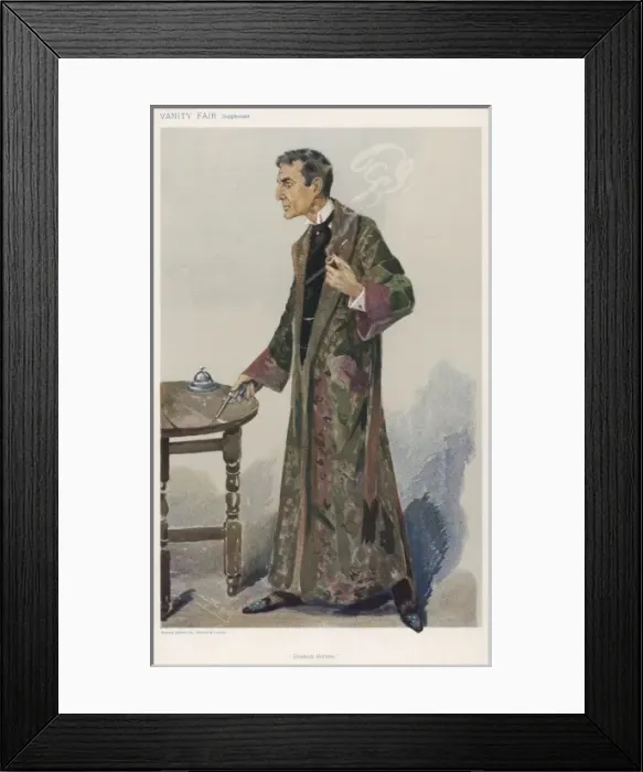 Framed Print : William Gillette / Vfair Framed Print : William Gillette / Vfair