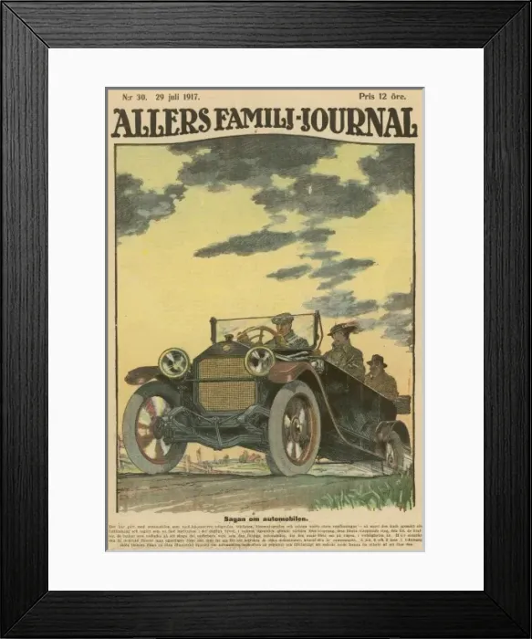 Framed Print : A Motor Outing Framed Print : A Motor Outing