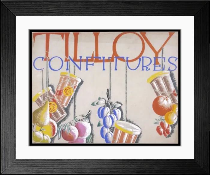 Framed Print : Advert / Tilloy Jams 1926 Framed Print : Advert / Tilloy Jams 1926