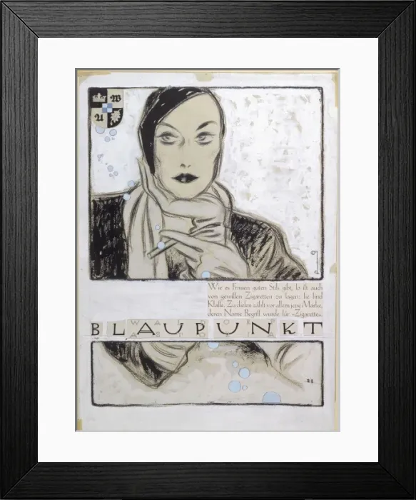 Framed Print : Dryden / Blaupunkt / 76B Framed Print : Dryden / Blaupunkt / 76B