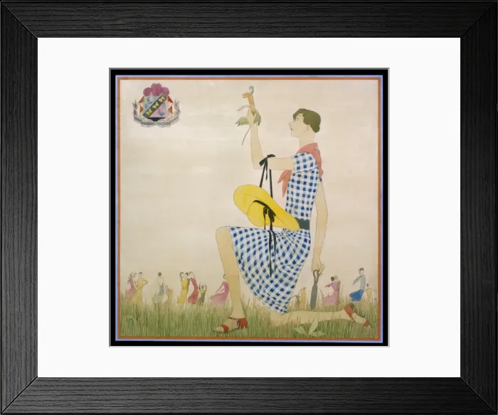 Framed Print : Dryden / Fashion Ad / 91 Framed Print : Dryden / Fashion Ad / 91