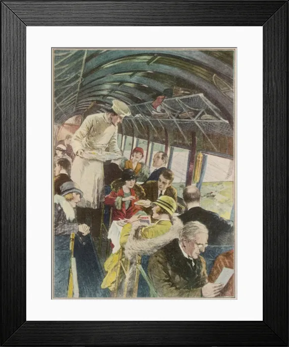 Framed Print : Flying to Paris Framed Print : Flying to Paris