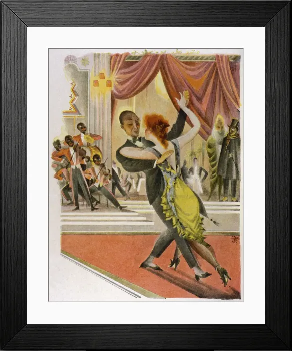 Framed Print : Dancing to Jazz Framed Print : Dancing to Jazz