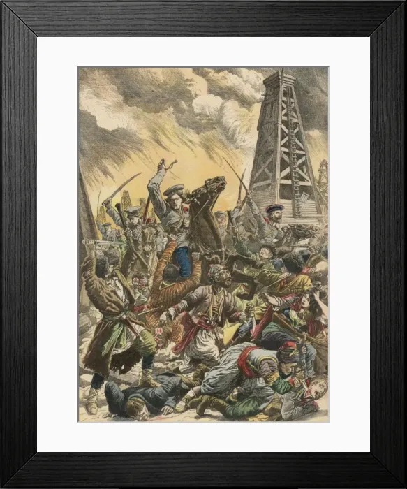 Framed Print : Tartars Attacked Framed Print : Tartars Attacked