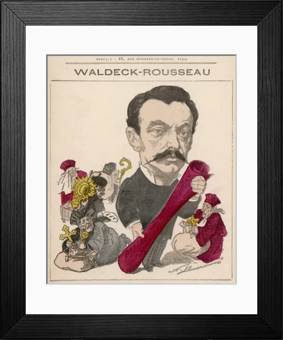 Framed Print : Waldeck-Rousseau / Demare Framed Print : Waldeck-Rousseau / Demare