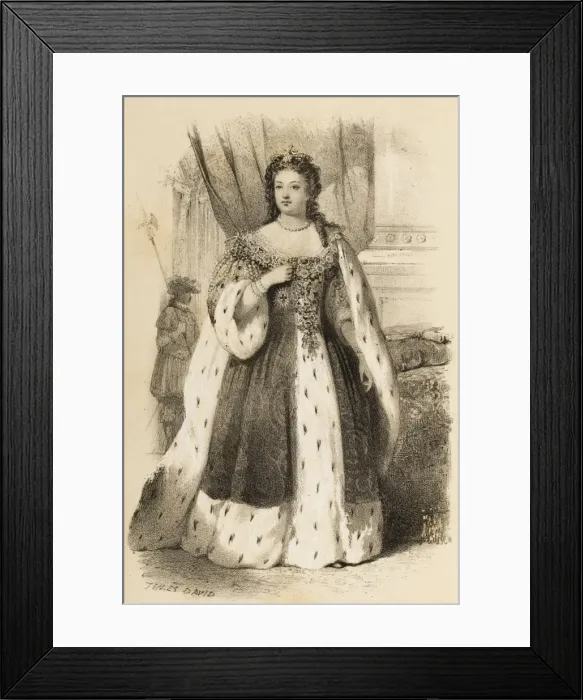 Framed Print : Queen Anne / Jules David Framed Print : Queen Anne / Jules David