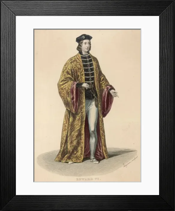 Framed Print : Edward Vi / Hargrave Framed Print : Edward Vi / Hargrave