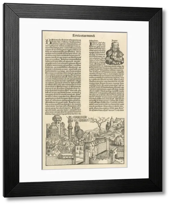 Framed Print : Nurnberger Chronik Framed Print : Nurnberger Chronik