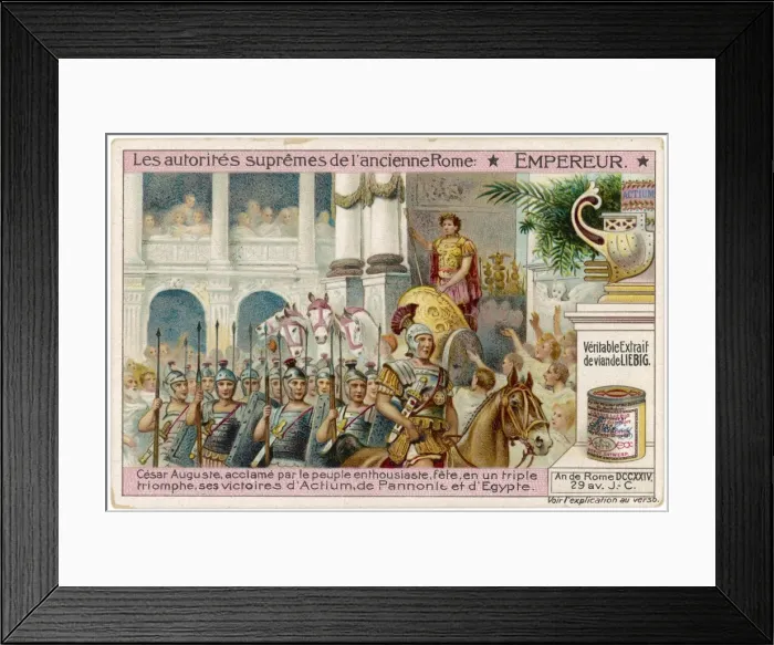 Framed Print : Roman Parade  /  Augustus